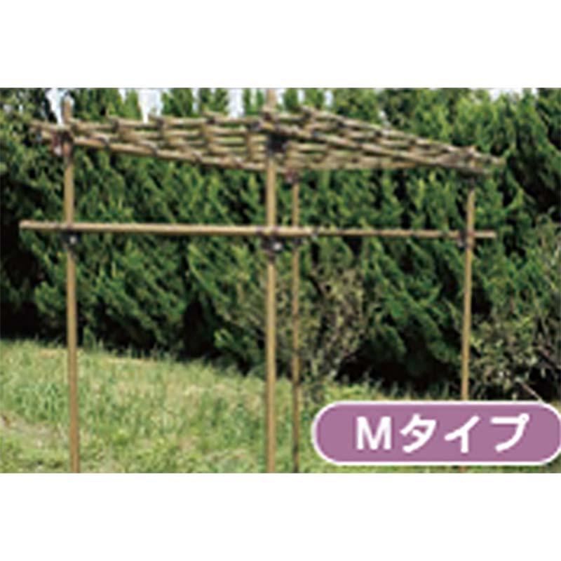 果樹棚 フルーツパーゴラ Mタイプ 積水樹脂 奥行1800mm × 幅1200mm × 高さ2400mm 支柱 家庭菜園 栽培 ぶどう キウイ つる性植物 サT 個人宅配送不可 代引不可 |  | 01
