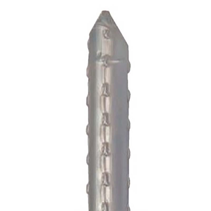 農業用支柱 イボ竹 シルバー 積水樹脂 125本 直径20mm 長さ2400mm 支柱 農業 栽培 誘引 園芸 サT 個人宅配送不可 代引不可 | 