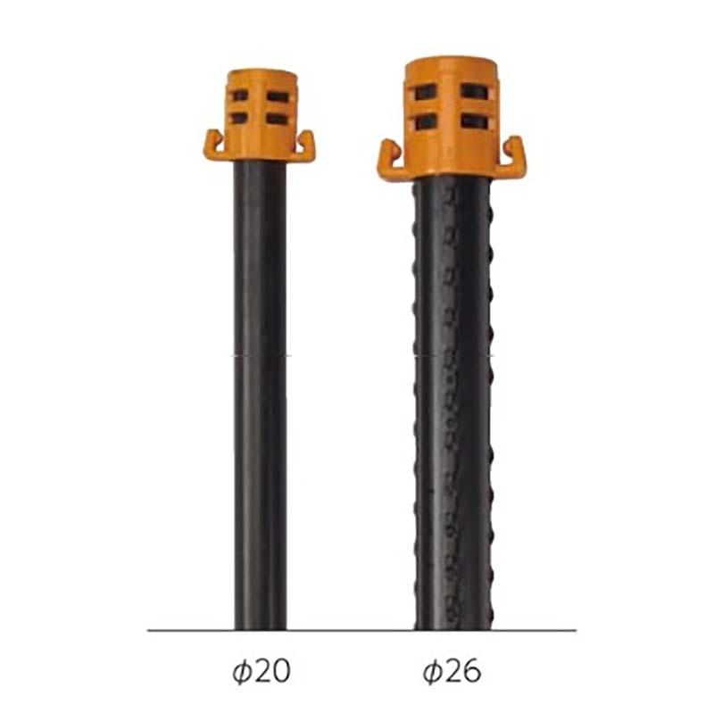 獣害用支柱 獣害ネット支柱 26×2.1 積水樹脂 100本 直径26mm 長さ2100mm 支柱 ネットフェンス用 ポール 獣害 防獣 防鳥 栽培 タS 個人宅配送不可 代引不可 |  | 01