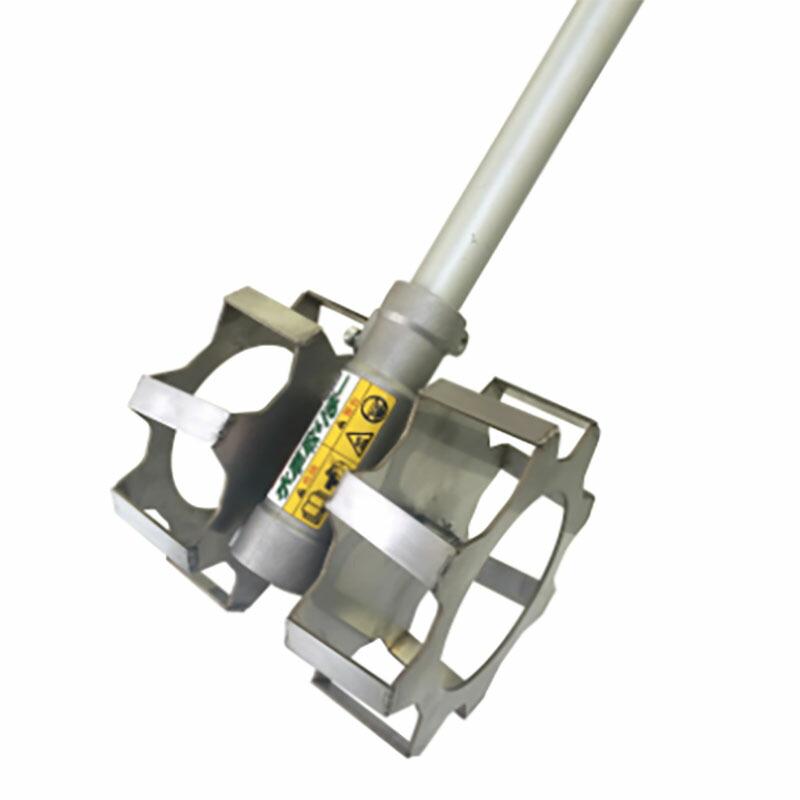 水田除草ローター 水草取りまー AMT-AJ1505T 刈払機 アタッチメント 水田 除草 草削り アイデック 代引不可 | 