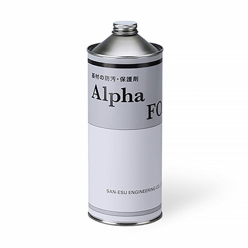 石材専用 防水防汚光沢コーティング剤 アルファーFOAS 1L 12本 御影石 墓石 サンエスエンジニアリング オK 代引不可 | 