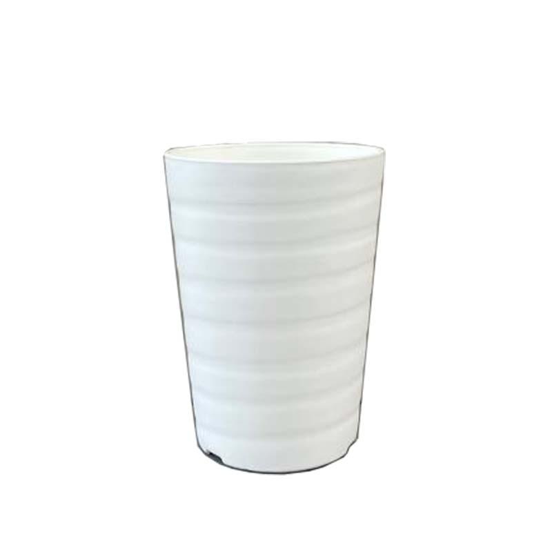 640個 #1455 プラスチックポット セラアート 長鉢 3寸L 白 外径80mm 高さ105mm 鉢 明和 代引不可 | 