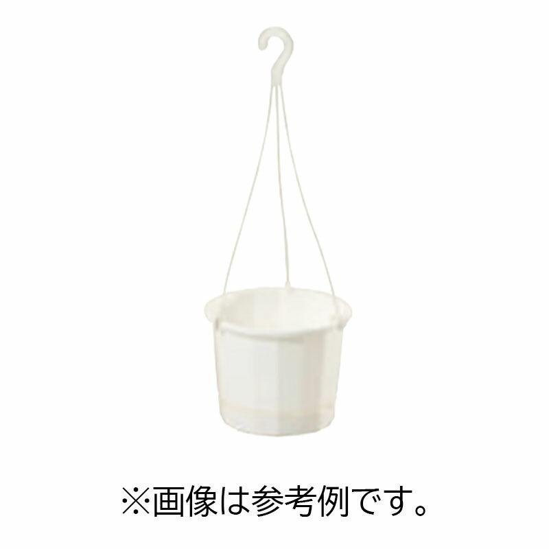プラスチックポット 吊り鉢シリーズ 16K 6寸 #1202 150個 白 ホワイト 園芸 鉢 明和 代引不可 | 