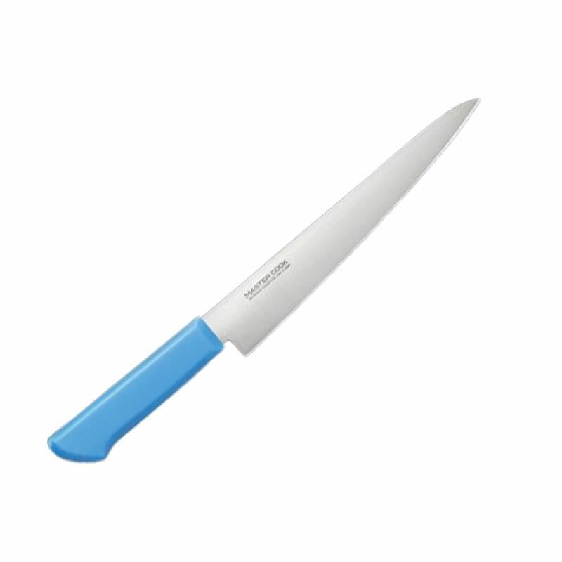 片岡製作所 MASTER COOK マスターコック MCSK210 筋引 210mm 包丁 プラスチック製ハンドル 抗菌 刃 モリブデンバナジウム鋼 H | 