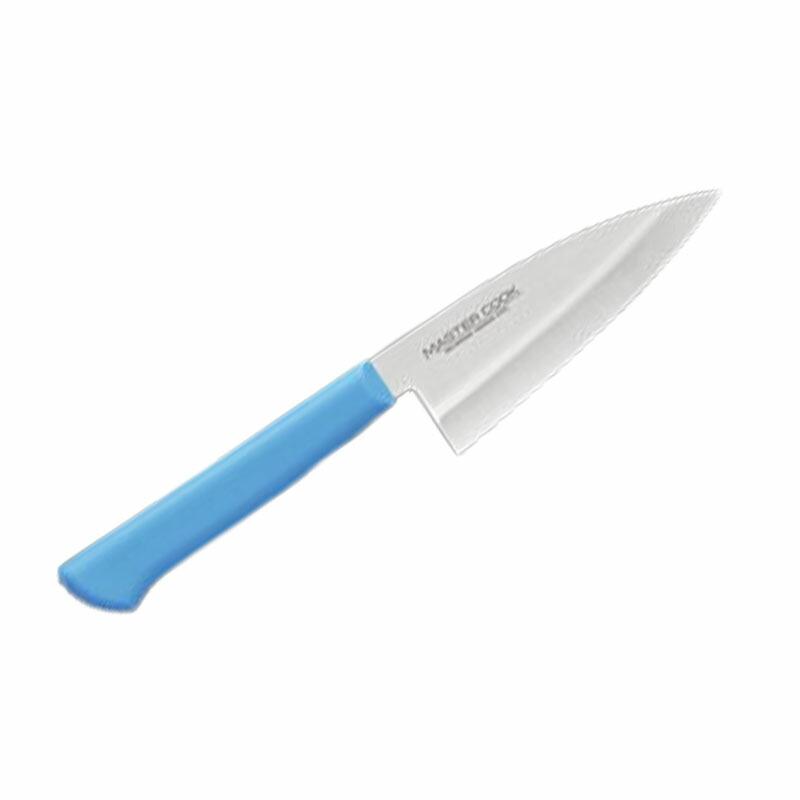 片岡製作所 MASTER COOK マスターコック MCAK105 小出刃 片刃 105mm 包丁 プラスチック製ハンドル 抗菌 刃 モリブデンバナジウム鋼 H | 