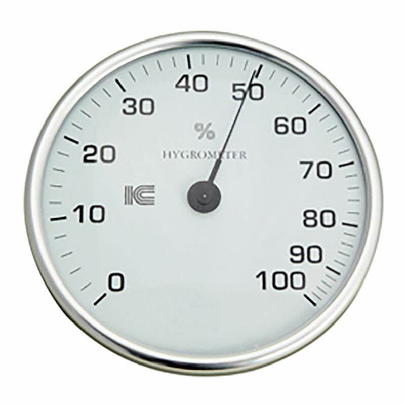 湿度計 サーモ415 10個 バイメタル式 ホワイト 壁掛け 卓上 湿度管理 アイシー IC 金TD | 