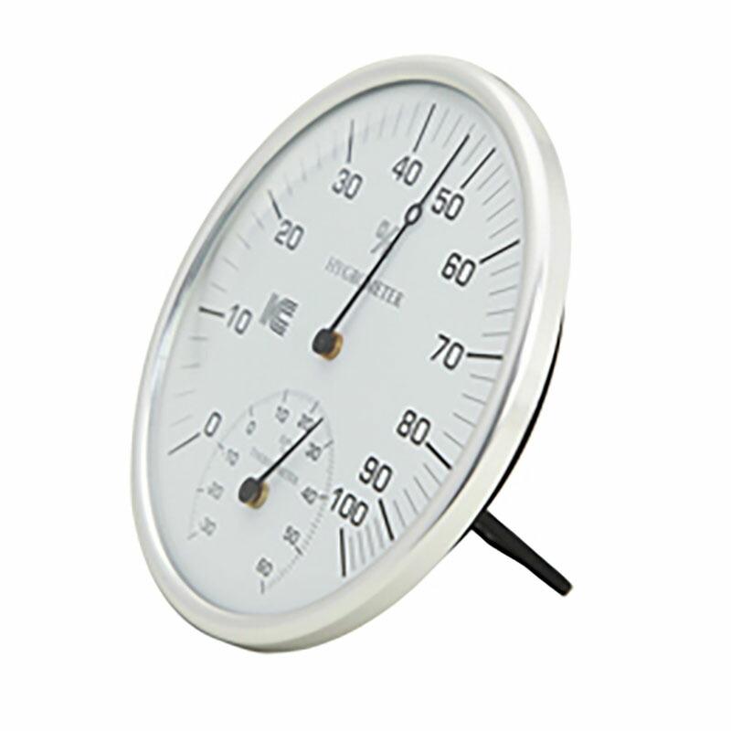 温湿度計 サーモ425 10個 バイメタル式 ホワイト 壁掛け 卓上 温度 湿度 管理 アイシー IC 金TD |  | 02