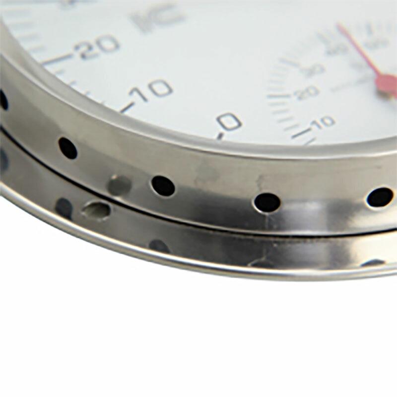 温湿度計 サーモ550 サウナ用 温湿度計 バイメタル式 ホワイト ステンレス 温度 湿度 アイシー IC 金TD |  | 01