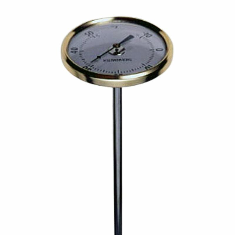 温度計 育苗用温度計 25cm バイメタル 土壌 育苗 温度 測定 管理 アイシー IC 金TD | 