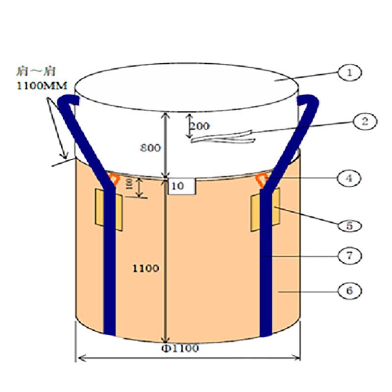 特売用 フレコンバッグ 1t 口無し 5P シンセイ 代引不可 | SHINSEI