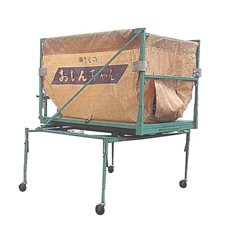 袋ダンプ収納台 HS-2 働きもの おしんちゃん 袋ダンプ 収納台 オプション 籾 麦 搬送機 収穫 斉藤農機 サイト― SAITO オK 個人宅配送不可 代引不可 | 