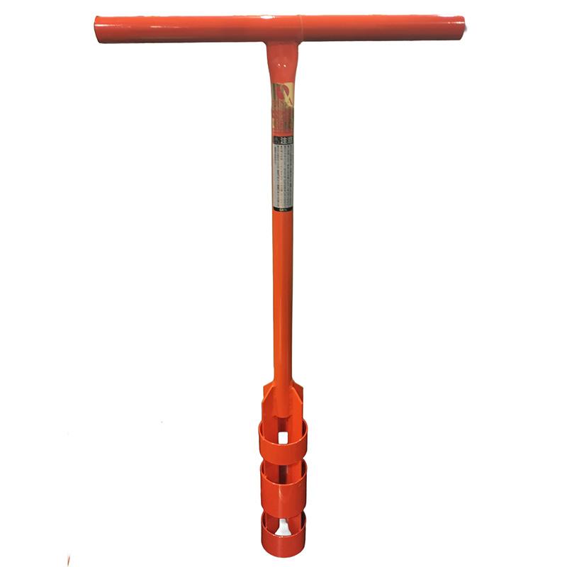 らせん杭抜差し器 ぐるぐる GR76 らせん杭 らせんアンカー 抜差し 農業 園芸 サンエー 代引不可 | 