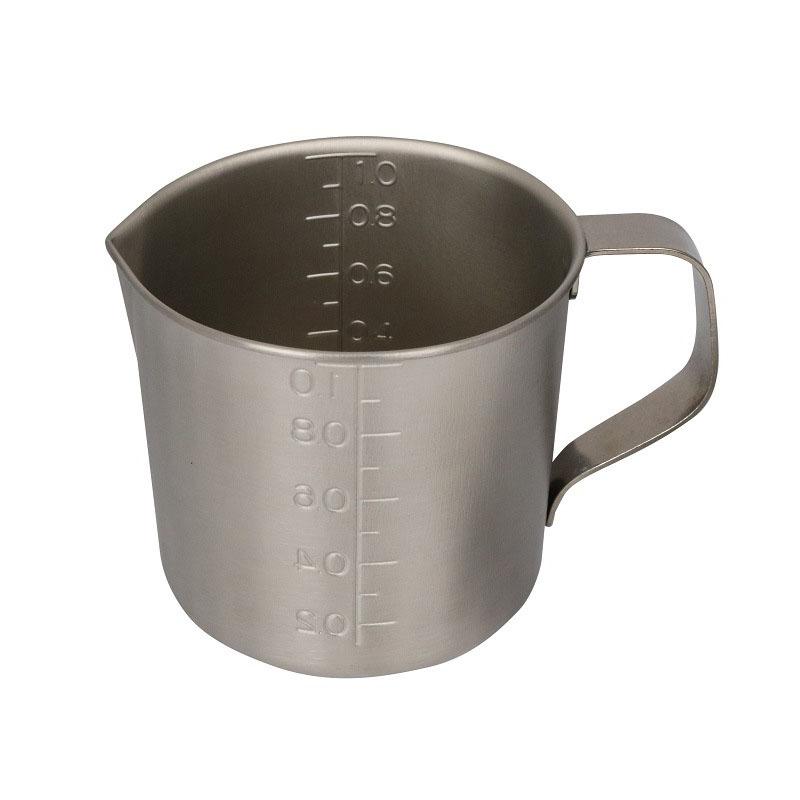 チタン 計量カップ ビーカー 口付 手付 TN-635H 1000cc スギコ 軽量 耐食性 食品 薬品 計量 スギコ産業 代引不可 | 