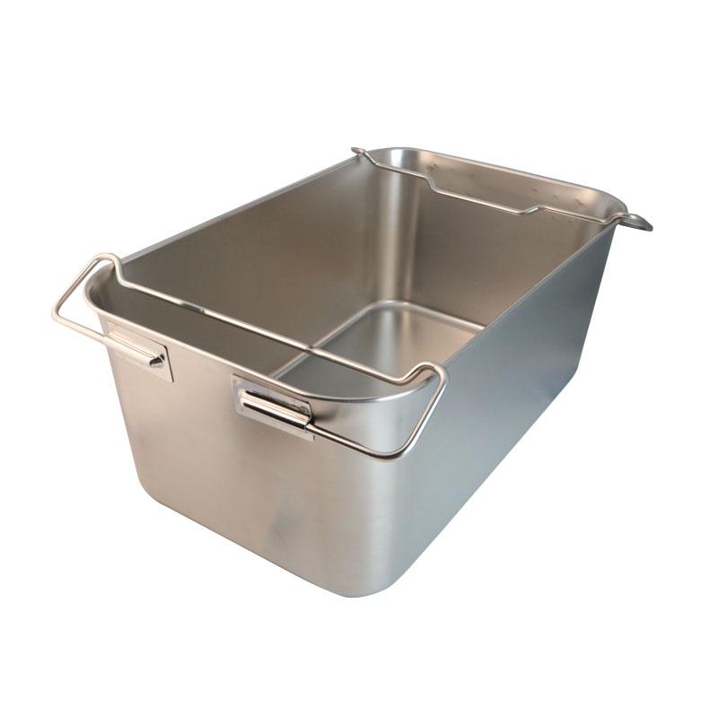 ステンレス 給食バット運搬型 積み重ねハンドル付 深さ250mm SH-6038-10 スギコ 給食バット 運搬 スギコ産業 代引不可 |  | 01