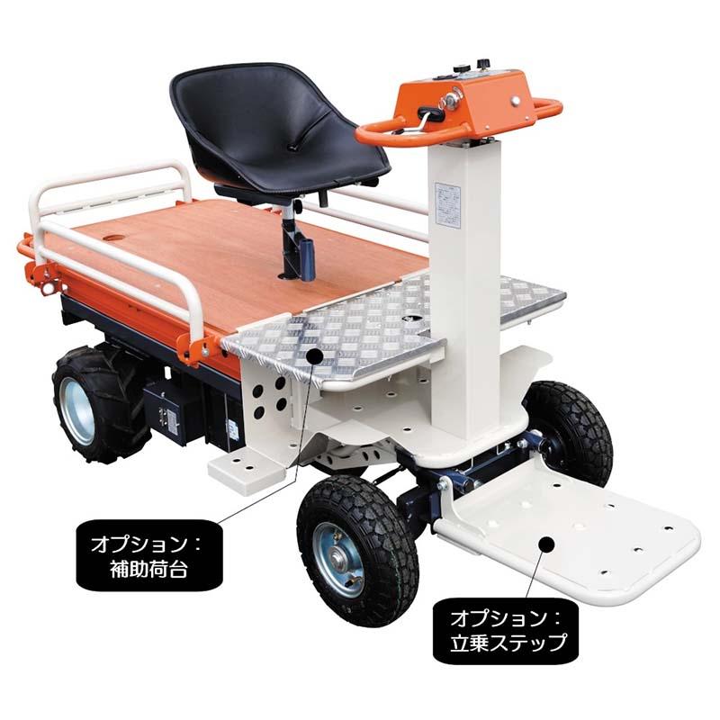 リフト式電動作業車 フルーツボーイ OFB06A リフト式 電動 台車 棚下作業 運搬作業 オギハラ工業 受注生産 代引不可 |  | 01