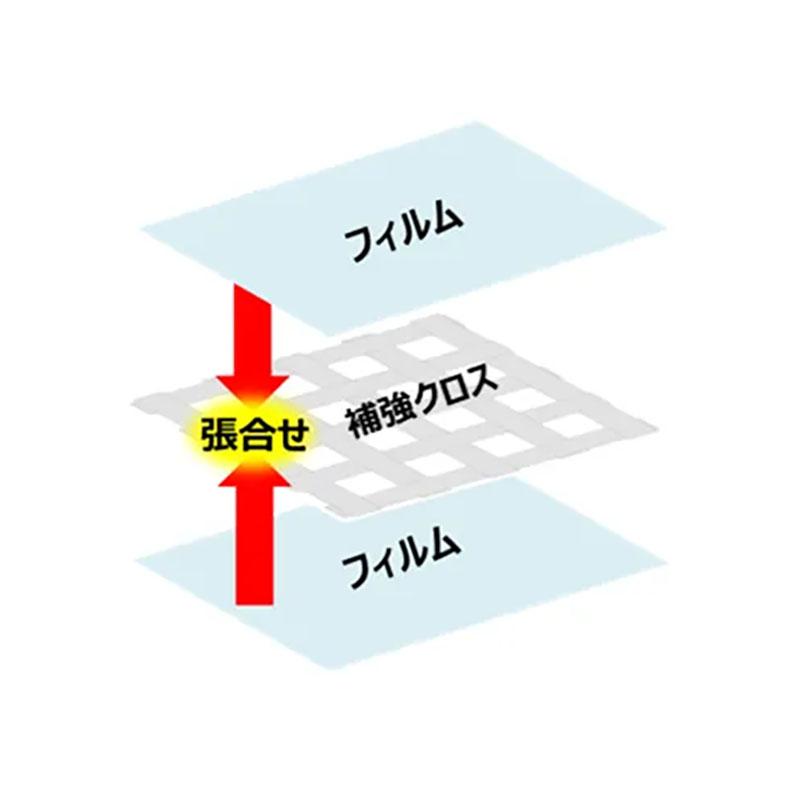 ハウス用外張りフィルム テルエース クリスタル 8.95m × 50m 透光率約90％ サイド巻き上げ ダイヤテックス サT 北海道配送不可 代引不可｜plusys｜04