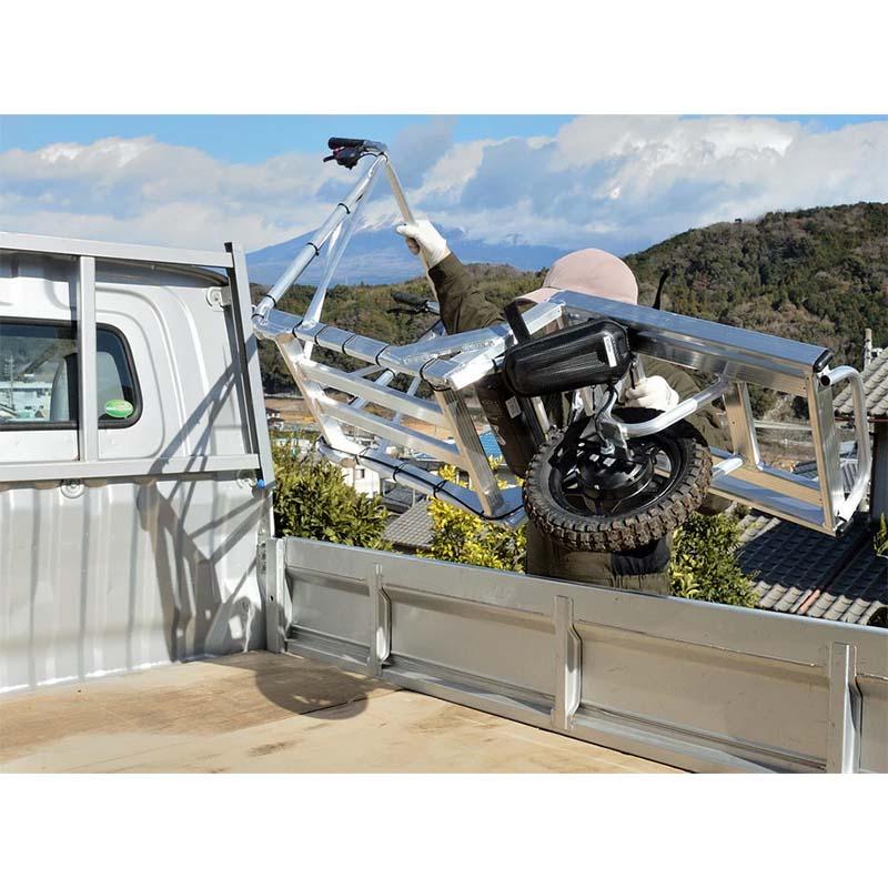 コンテナ用アルミ電動一輪車 バッテリー充電器なし AEC2-11 一輪車 電動化 キューボレックス CuboRex シB 北海道不可 代引不可 |  | 04