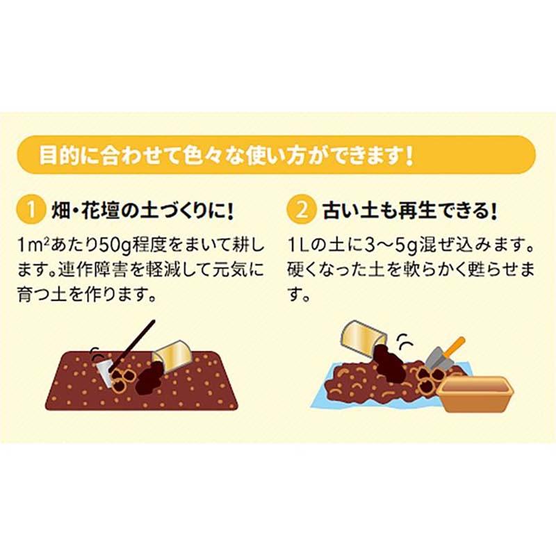 有機質含有肥料 驚くほど根がぐんぐん伸びる素 500g 12袋 細粒 顆粒 肥料 農業 園芸 ピィアイシィバイオ サT 北海道別途送料 代引不可 |  | 03