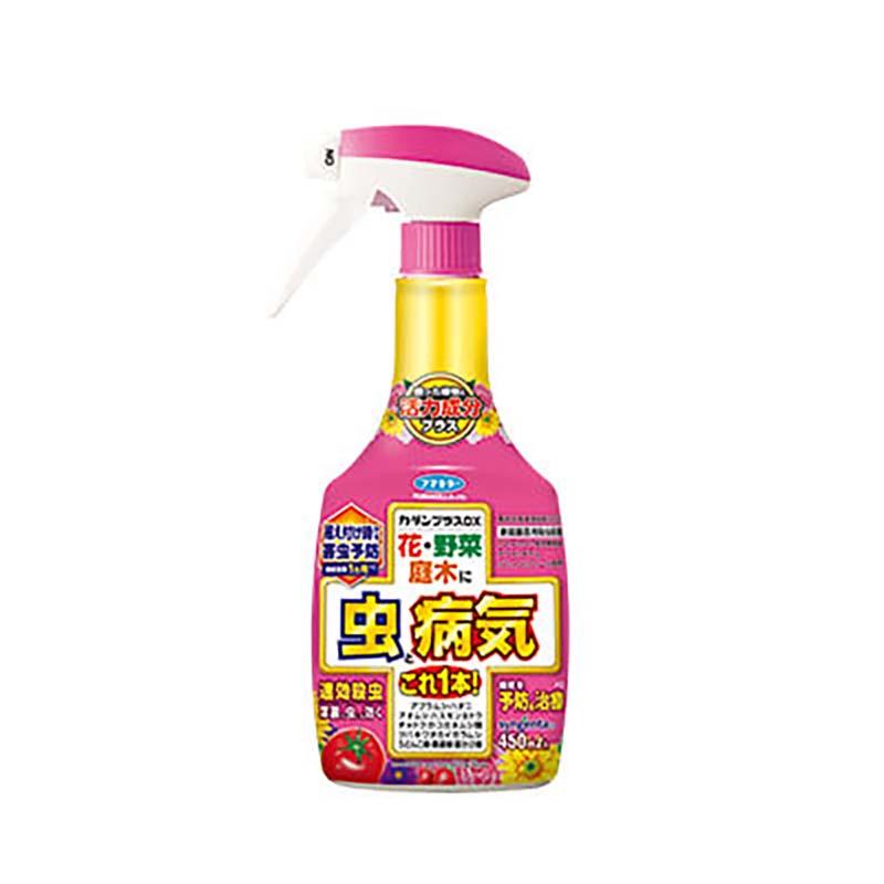 フマキラー カダンプラスDX 450ml 20本 園芸用 殺虫剤 殺菌剤 害虫対策 カ園 個人宅配送不可 代引不可 | 