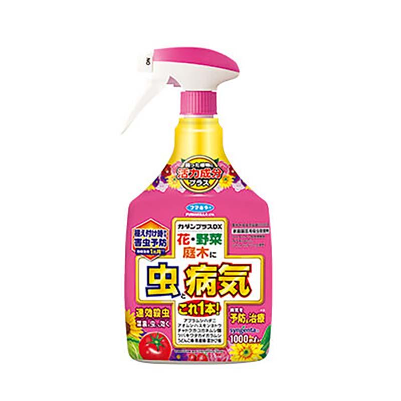 フマキラー カダンプラスDX 1000ml 12本 園芸用 殺虫剤 殺菌剤 害虫対策 カ園 個人宅配送不可 代引不可 | 