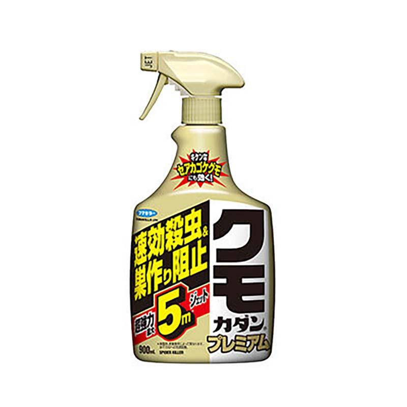 フマキラー クモカダン プレミアム 900ml 12本 殺虫剤 忌避剤 クモ 蜘蛛 駆除 園芸 カ園 個人宅配送不可 代引不可 | 