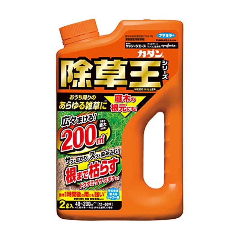 フマキラー カダン 除草王シリーズ ザッソージエース 2L 8本 除草剤 除草 畑 花壇 園芸 カ園 個人宅配送不可 代引不可 | 
