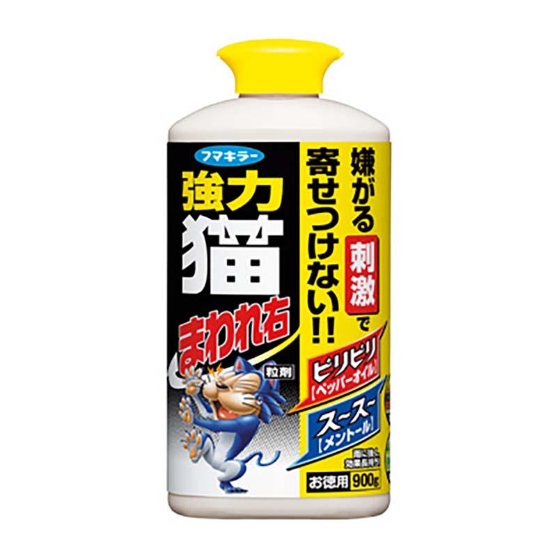 フマキラー 強力 猫まわれ右 粒剤 900g 12本 猫対策 ネコ 忌避 畑 花壇 園芸 カ園 個人宅配送不可 代引不可 | 