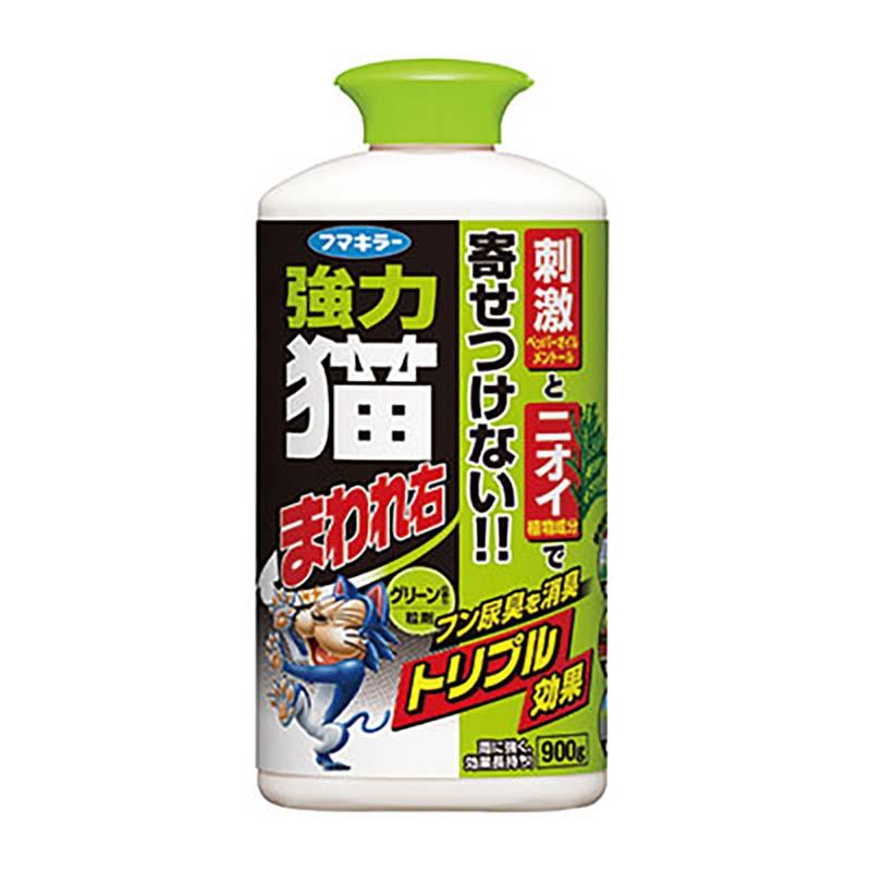 フマキラー 強力 猫まわれ右 粒剤 900g グリーンの香り 12本 猫対策 ネコ 忌避 畑 花壇 園芸 カ園 個人宅配送不可 代引不可 | 