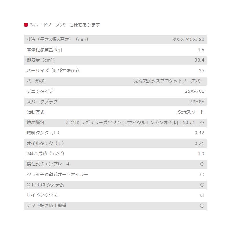 チェンソー プロソー E2038SR/350H ハードノーズバー 新ダイワ チェーンソー 剪定 切断工具 やまびこ アイビック 代引不可 |  | 01