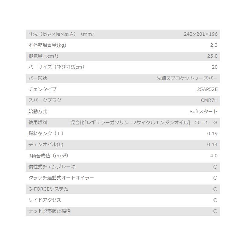 チェンソー トップハンドルソー E2125TS/200SPS 先細スプロケットノーズバー 新ダイワ チェーンソー 剪定 切断工具 やまびこ アイビック 代引不可 |  | 01