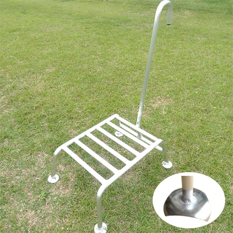 踏み台 棚下用 アルミ踏み台 ワイド 皿足タイプ 35cm アルミ製 取手付き 農業 園芸 ミツル 代引不可 | 