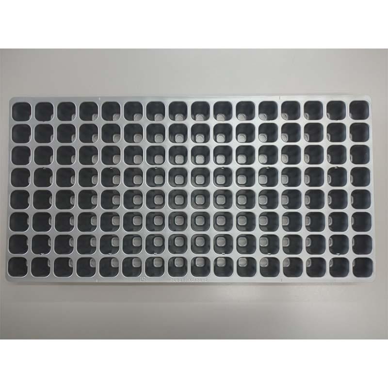 100枚 プラグトレー 銀 128穴 Z リブなし 300×589mm ポリプロピレン 国産 全農タイプ 育苗トレー アンドウケミカル サT 個人宅配送不可 代引不可 |  | 01
