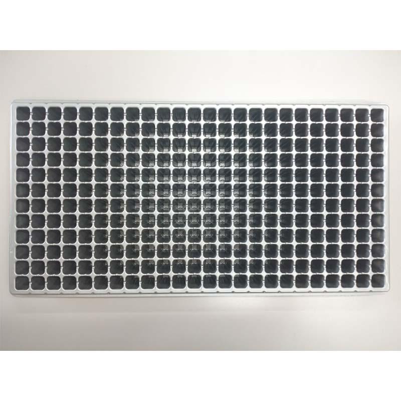 100枚 セルトレー 銀 288穴 角穴 280×545mm 上穴なし ポリプロピレン