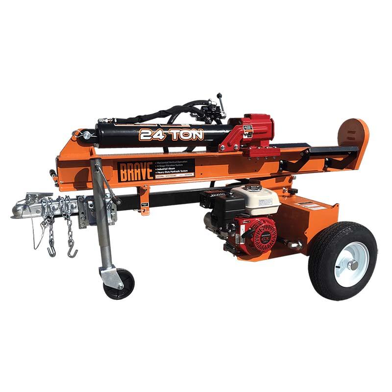 薪割機 BRAVE ログスプリッタ VH-2400M 日立 三相200Vモータ 電動 薪割り機 五十嵐商店 オK 個人宅配送不可 代引不可 | 