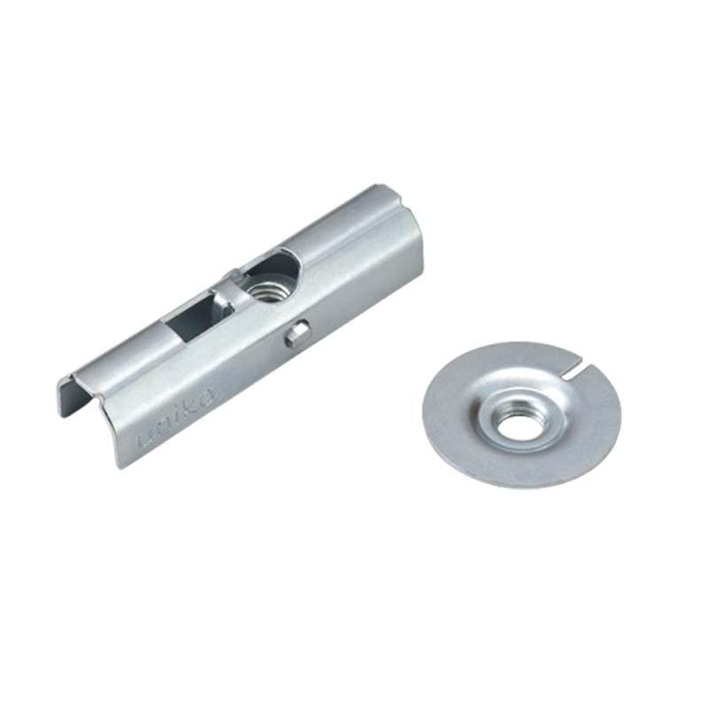 アンカー パットTハンガー PTHタイプ スチール 三価クロメート処理 PTH-38 ユニカ 10本 はさみ固定式アンカー コンクリート 工事 三冨D | 