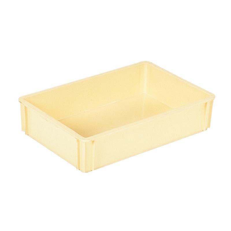 食品用コンテナ PP 油脂箱 573×386×H130mm 容量22L ばんじゅう 番重 コンテナ ポリプロピレン スS 代引不可 | 