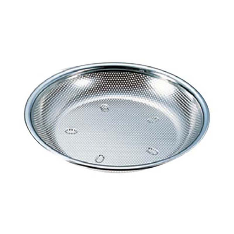盆ざる 18-8 パンチ盆ざる型 21cm ステンレス パンチング 盆ザル ざる ザル 水切り 調理用具 スS 代引不可 | 