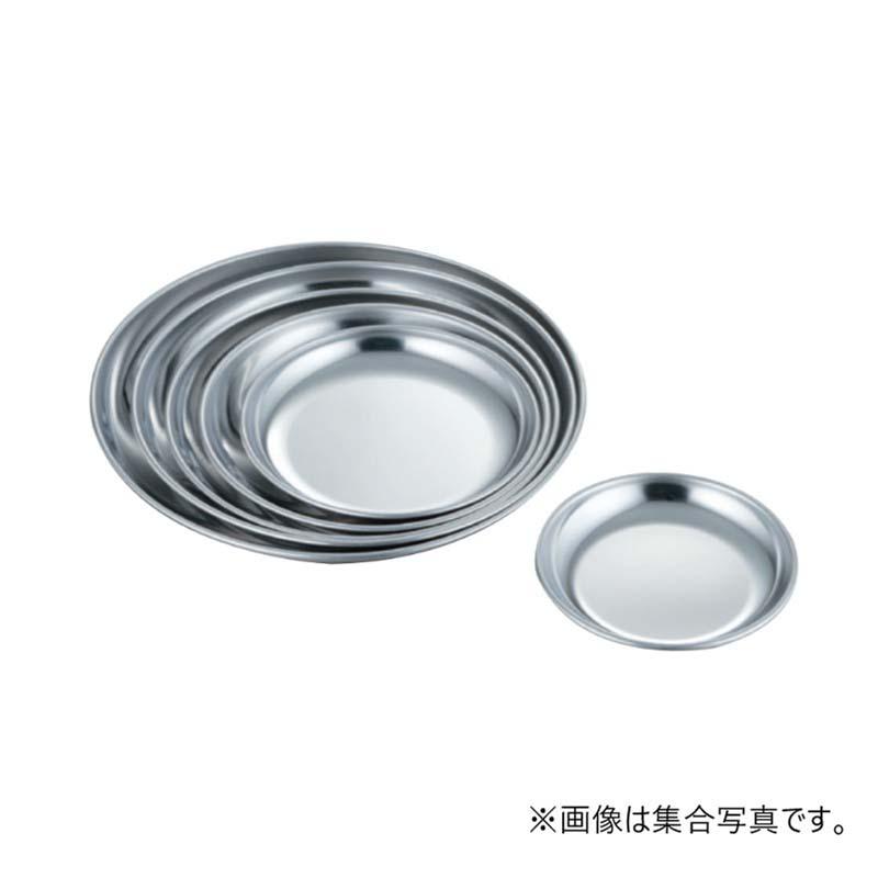 皿 18-0 市場用丸皿 16cm ステンレス製 お皿 丸皿 仕込み 陳列 食器 調理用品 スS 代引不可 | 