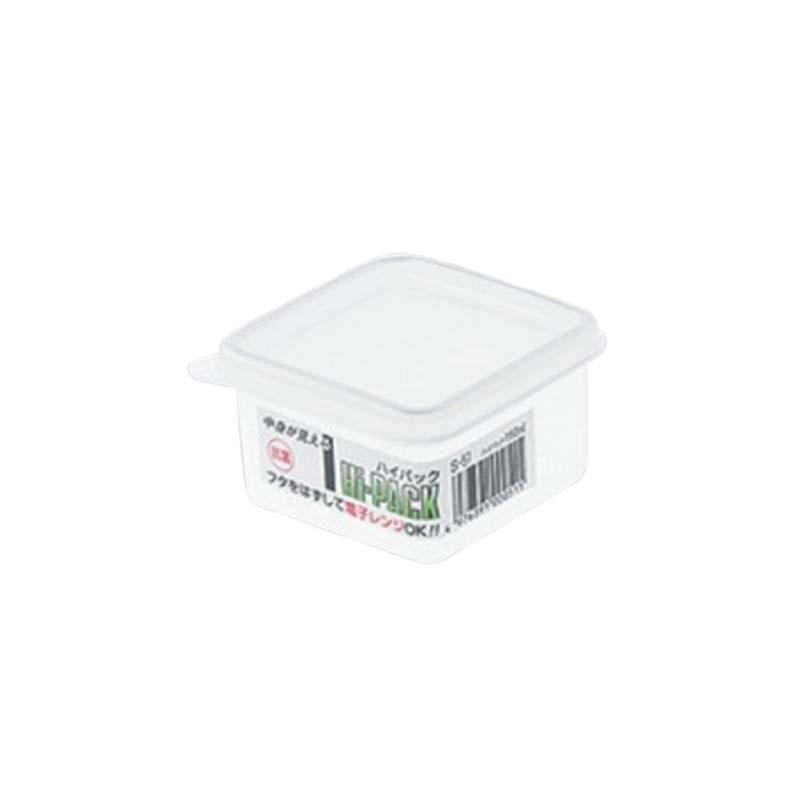 保存容器 抗菌ハイパック 正角型 S-51 容量150ml 抗菌 食品 保存 収納 容器 スS 代引不可 | 