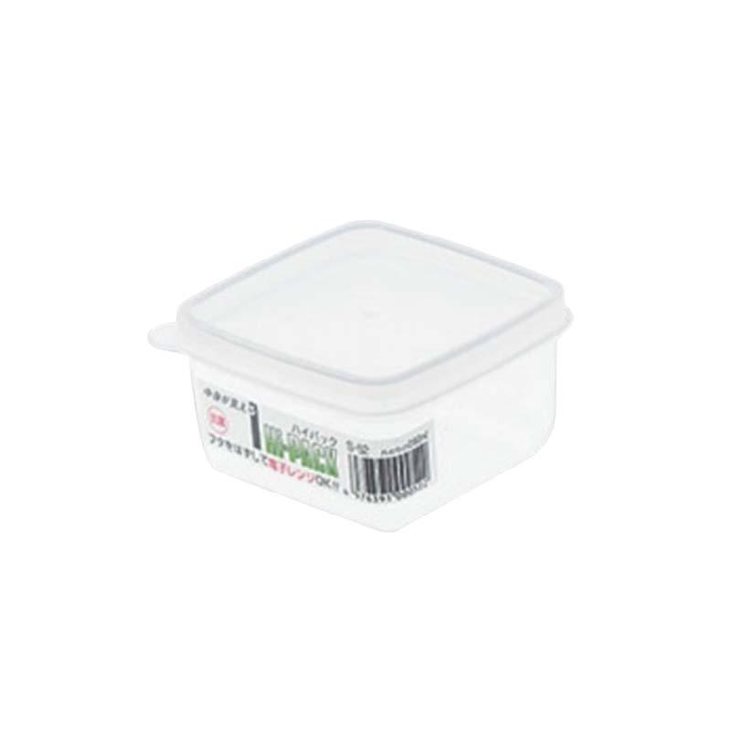 保存容器 抗菌ハイパック 正角型 S-52 容量280ml 抗菌 食品 保存 収納 容器 スS 代引不可 | 