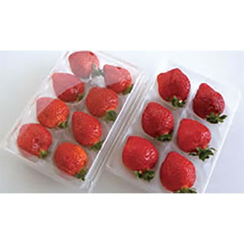 いちご容器 ゆりかーご Cタイプ 上下セット 200枚 イチゴ容器 苺 トレー ケース フタ付き 大石産業 カ施 個人宅配送不可 代引不可 |  | 02