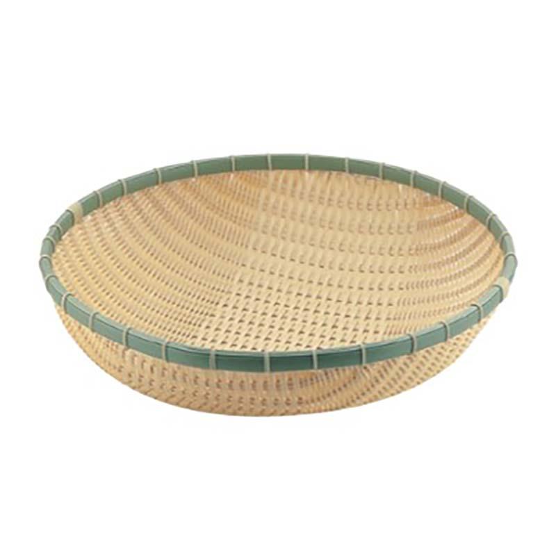 ざる PP 丸型 深ざる 60型 RB-600-BB ザル 竹ザル調 食品 保管 容器 スS 代引不可 | 