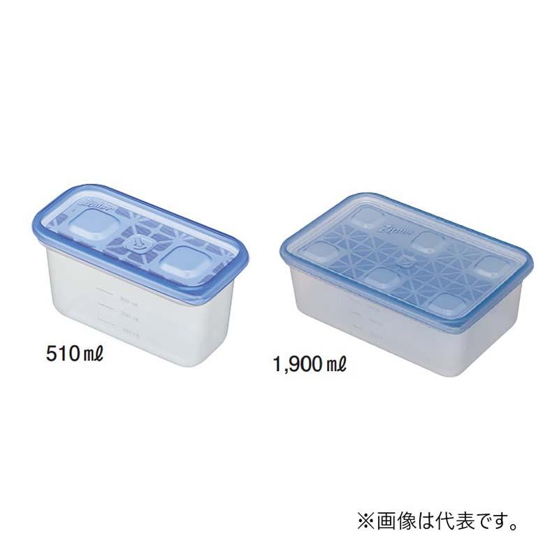 保存容器 業務用 ジップロックコンテナー 長方形 1100ml 10個入 ケース 容器 食品 保存 保管 スS 代引不可 |  | 01