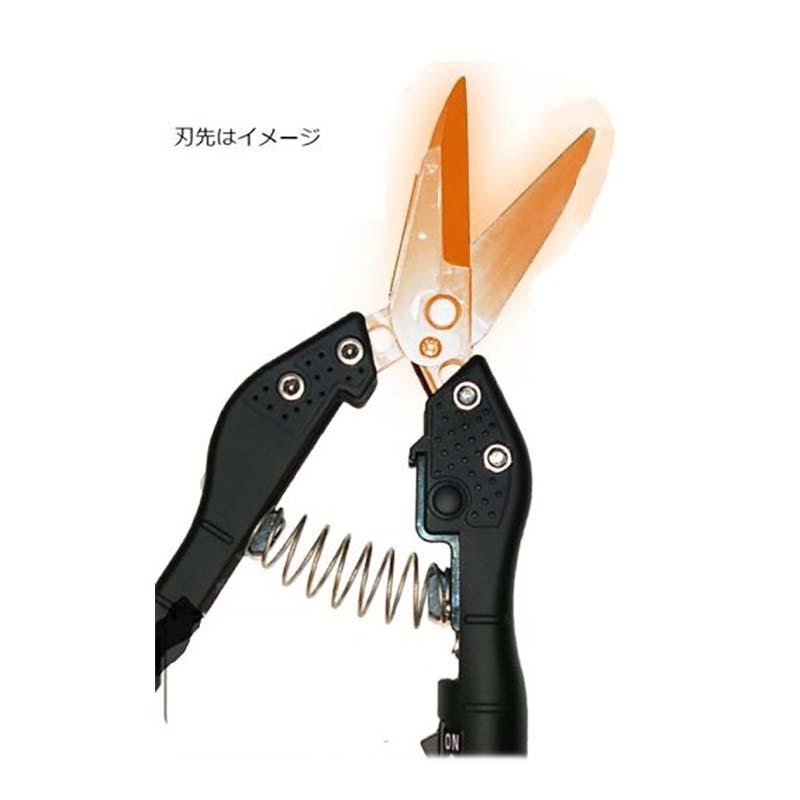 電熱式除菌バサミ 電熱ジョッキン 一式 ヒーターバサミ 摘花 採果 鋏 ハサミ はさみ 除菌 イージーエス タS 代引不可 | 