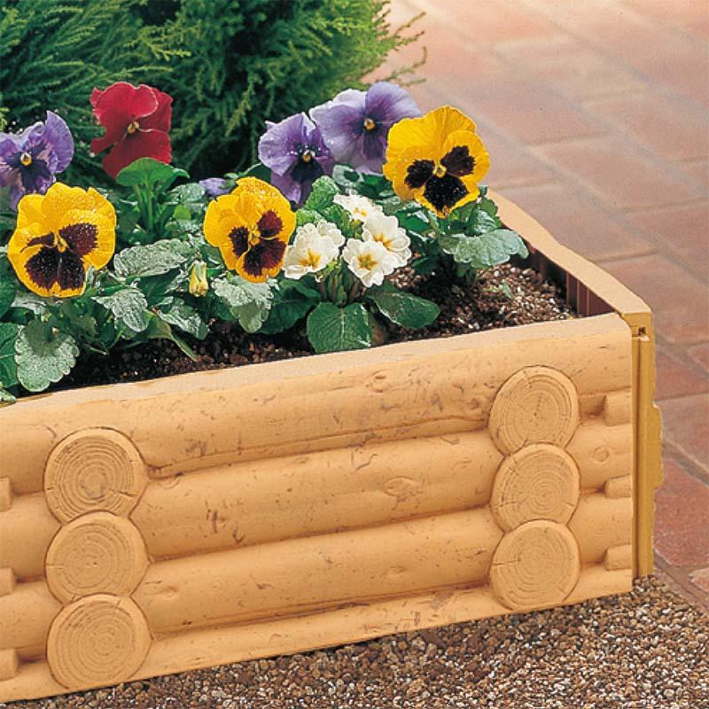 土留め 丸太調 45型 リッチェル 20枚 フェンス 花壇 畑 園芸 ガーデニング ガーデン用品 Richell カ園 個人宅配送不可 代引不可 |  | 01