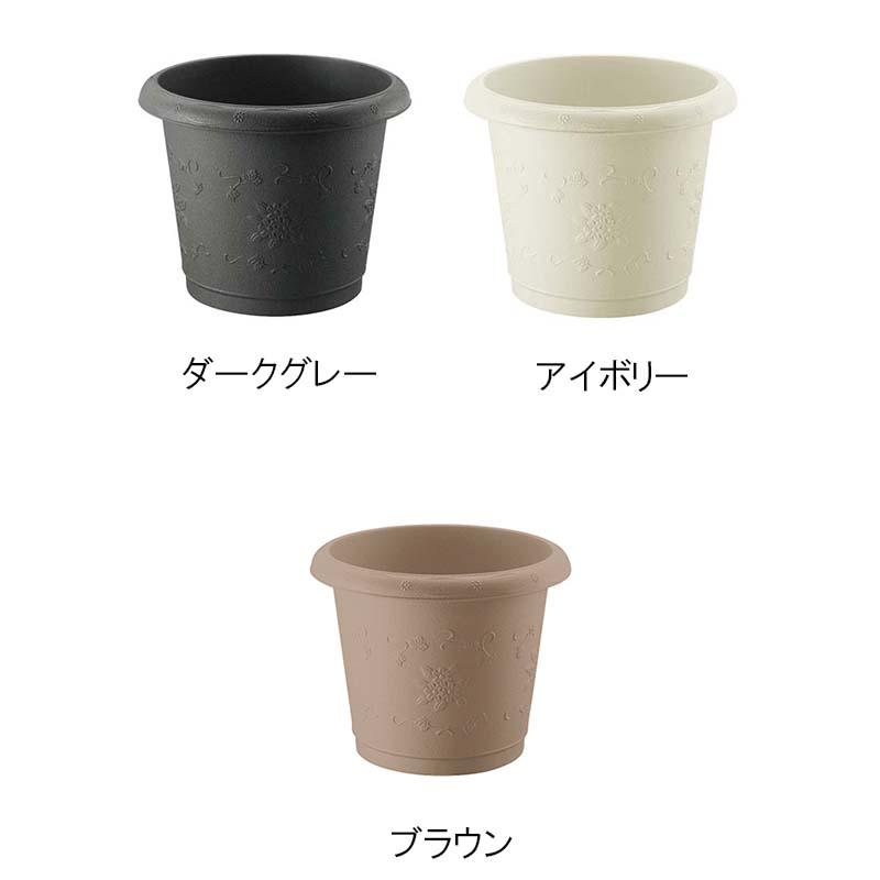 プランター ハナール 丸プランター 32型 リッチェル 24個 鉢 植木鉢 園芸 寄せ植え ガーデニング ガーデン用品 Richell カ園 個人宅配送不可 代引不可 | 