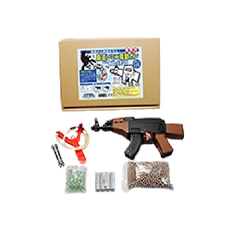 鳥獣忌避具 鳥追いミニ電動ガン+おどしパチンコ 6セット 理研グリーン 害鳥対策 カ園 代引不可 | 