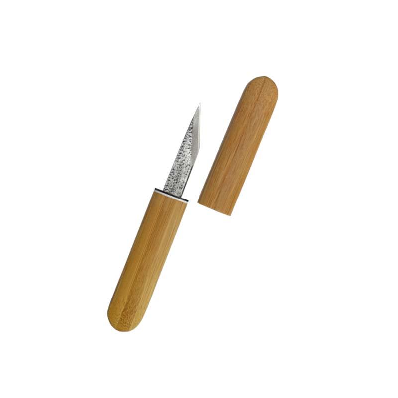 小刀 竹霞 接木ミニ小刀 鞘入り みきかじや村 TS017 接木 挿し木 ミニ小刀 園芸 ナイフ 刀 三冨D | 
