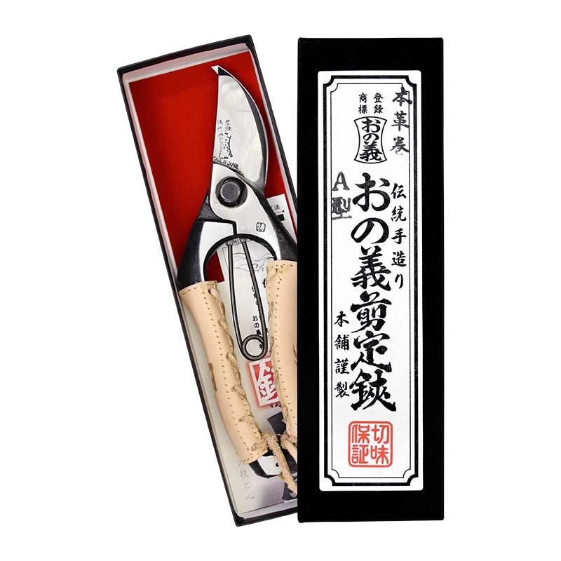 剪定ばさみ A型剪定鋏 7インチ 金止 本革巻 みきかじや村 TS096 はさみ 園芸 剪定 三冨D |  | 06
