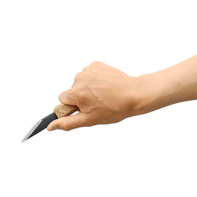 ナイフ ガーデンナイフ ストレート 片刃 TS097 みきかじや村 園芸ナイフ 本革ケース付 接木 挿し木 切り花 三冨D |  | 03